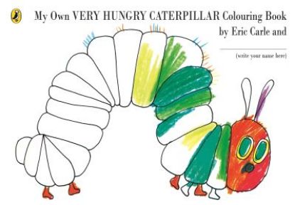 Picture of My Own Very Hungry Caterpillar Colouring