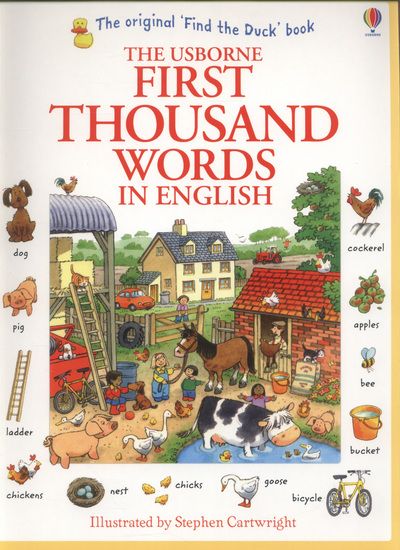 Picture of The Usborne First Thousand Words in English