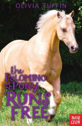 Picture of The palomino pony runs free