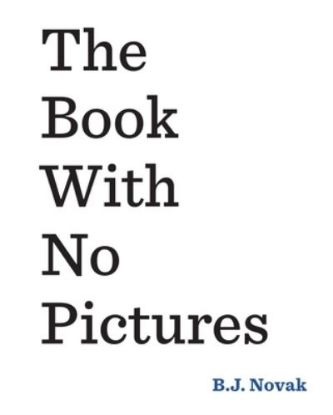 Picture of The book with no pictures