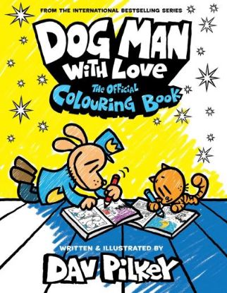 Picture of Dog Man Colouring Book 