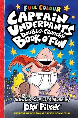 Picture of Captain Underpants Double Crunchy Book  O Fun (Full Colour)
