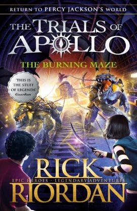 Picture of Trials of Apollo Burning Maze Bk.3