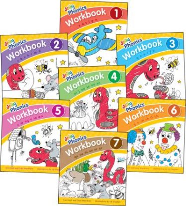 Picture of Jolly Phonics Workbooks 1-7 (Pack) New Edition