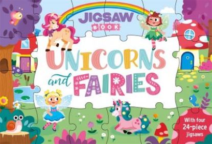 Picture of Deluxe Jigsaw Book Eco Unicorn and Fairies 