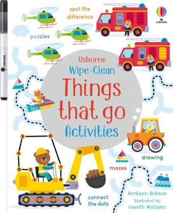 Picture of Wipe-Clean Things That Go Activities 