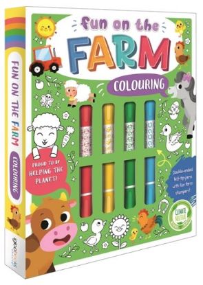 Picture of Colourmania Eco Fun On The Farm Colouring 