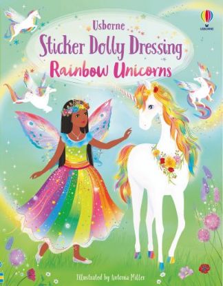 Picture of Sticker Dolly Dressing Rainbow Unicorns 