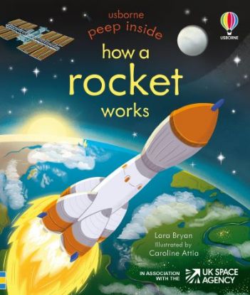 Picture of Peep Inside How A Rocket Works Board Book