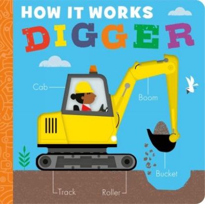 Picture of How It Works Digger Board Book