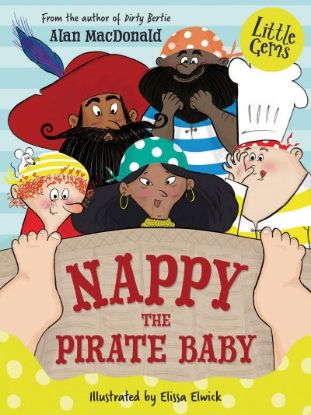 Picture of Little Gems Nappy The Pirate Baby 