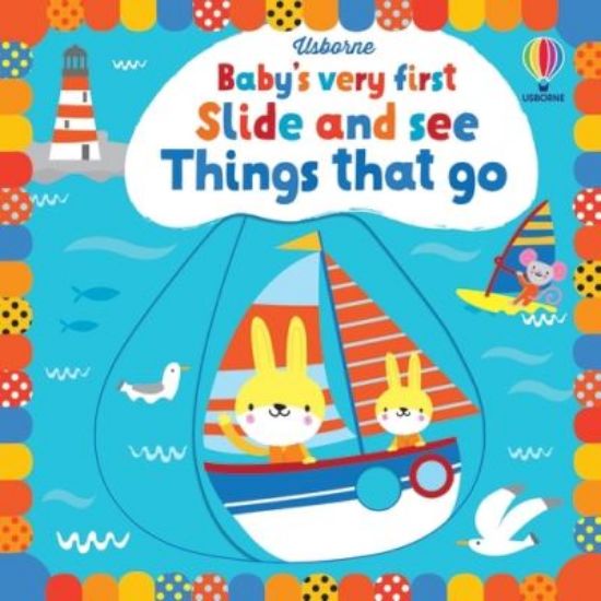 Picture of Usborne babys very first slide and see things that go