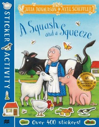 Picture of A Squash And A Squeeze Sticker Book 