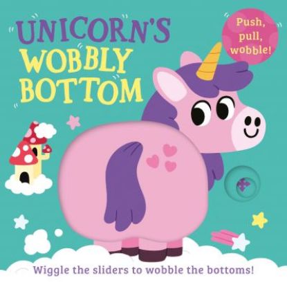 Picture of Wobbly Bottoms Unicorns Wobbly Bottom Board Book